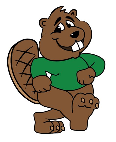 Beaver mascot getup